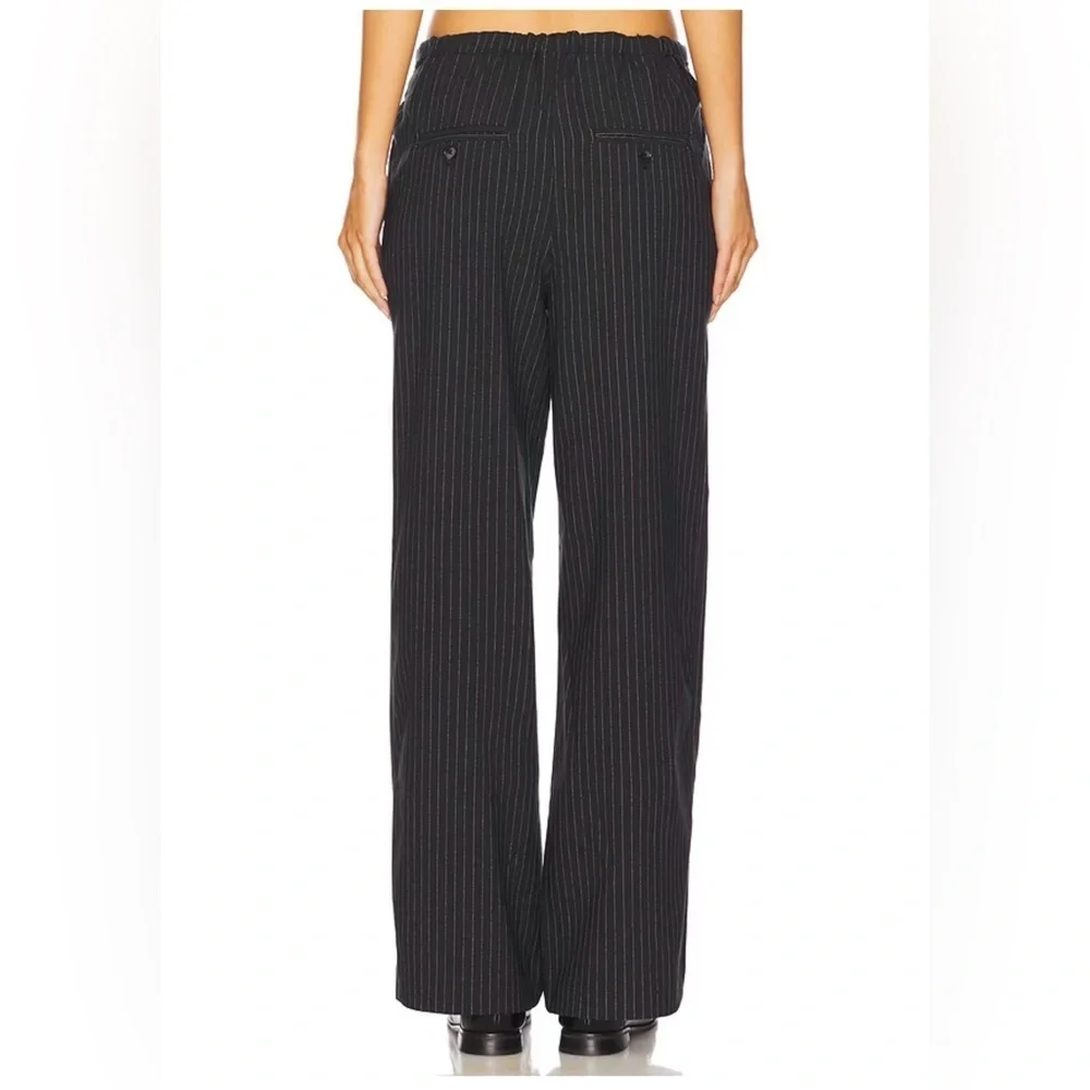 Free People Pinstripe Pull-On Pants – Large